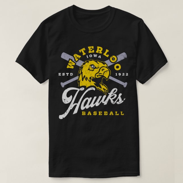 Waterloo Hawks T-Shirt (Design Front)