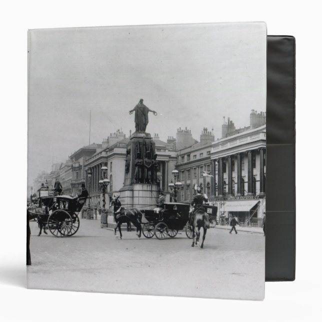 Waterloo Place, London 3 Ring Binder (Front/Inside)