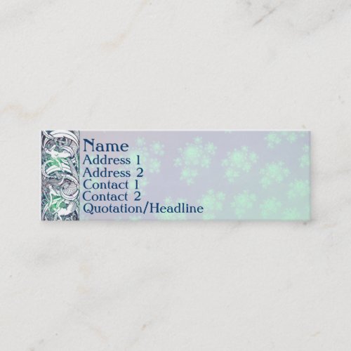 Watermark Profile Cards Business Card
