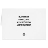 Watermead Country Park Card (Back Horizontal)