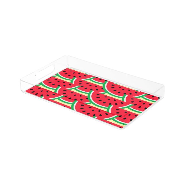 Watermelon  acrylic tray (Angled)