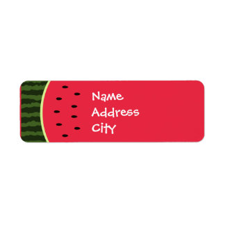 Watermelon Address Labels