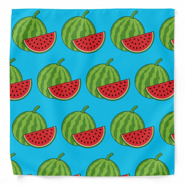 Watermelon and Slice Bandana (Front)
