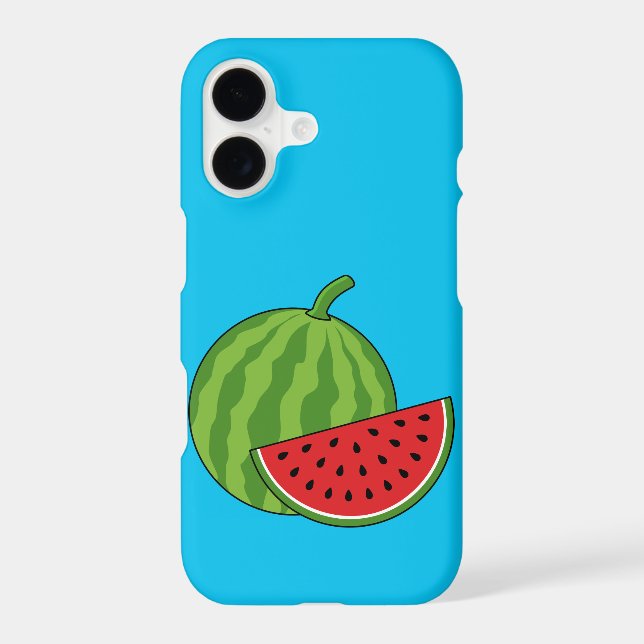 Watermelon and Slice Iphone Case (Back)