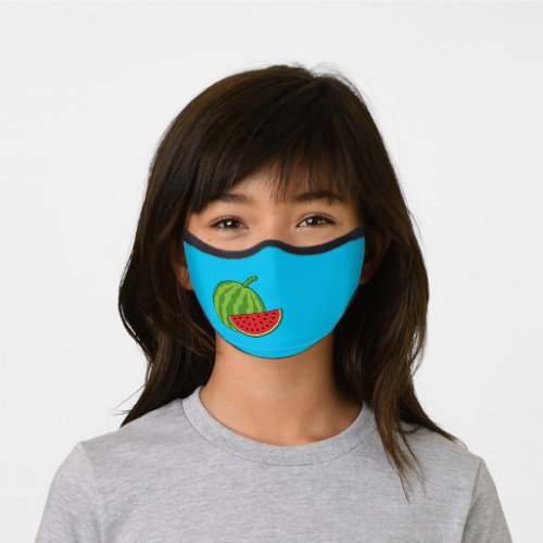 Watermelon and Slice Premium Face Mask