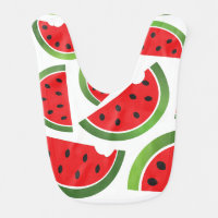 Watermelon Baby Bib