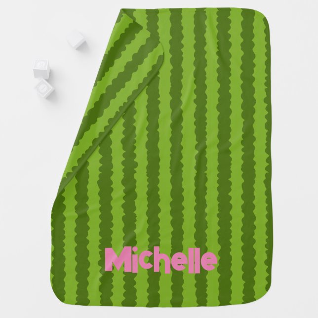 Watermelon Baby Blanket (In Situ)