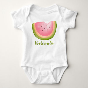 Watermelon baby bodysuit