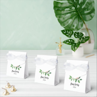 Watermelon Baby Girl Shower Favor Boxes