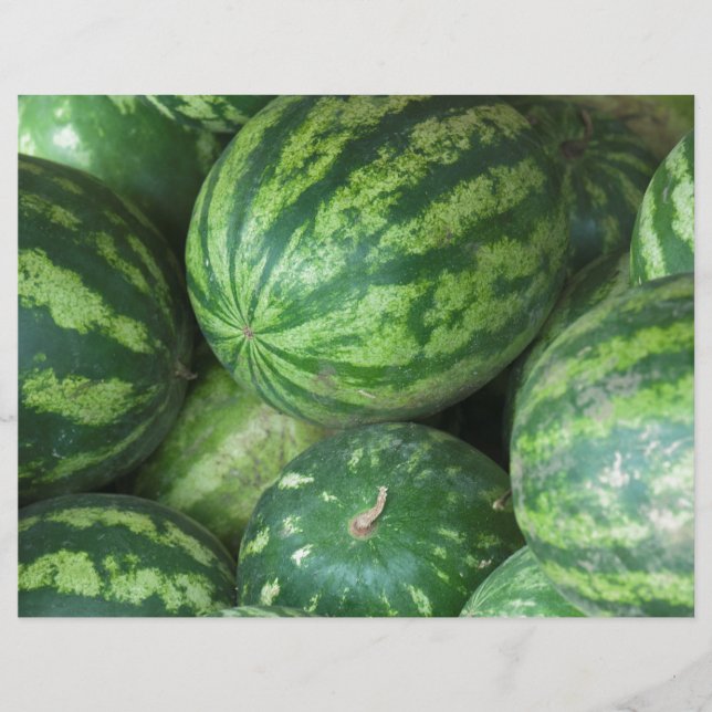 Watermelon background flyer (Front)