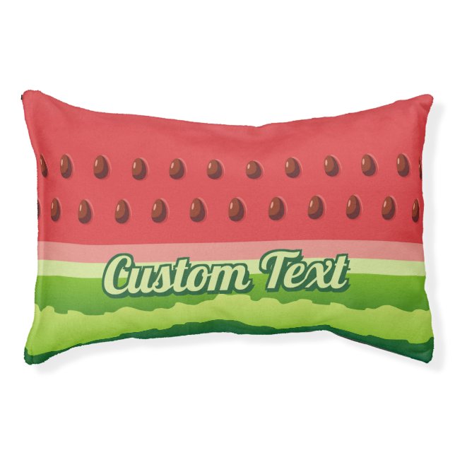 Watermelon Background Pet Bed (Front)