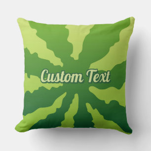 Watermelon background throw pillow