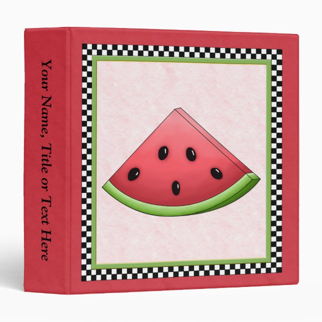 Watermelon Binder (Front/Spine)