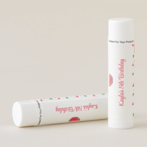 Watermelon Birthday Lip Balm