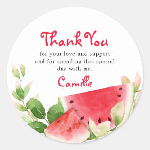 Plant Stickers I – Watermelon usa