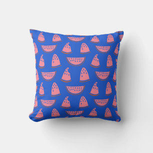 Watermelon Bliss Throw Pillow