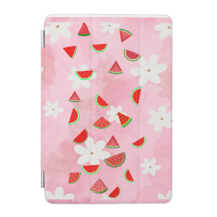 Watermelon Bloom – Fun Summer Floral Pattern" iPad Mini Cover