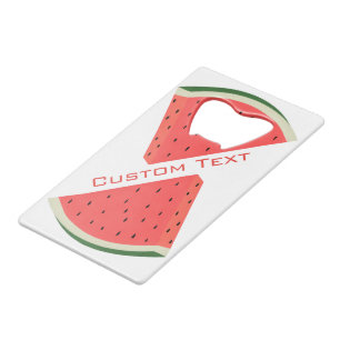 Watermelon Bottle Opener with Custom Text
