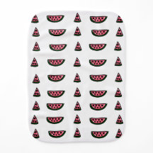 Watermelon Burp Cloth