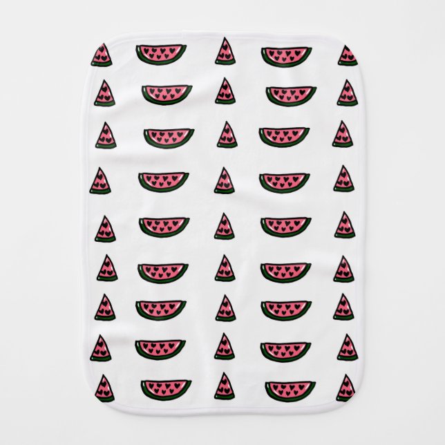 Watermelon Burp Cloth (Front)