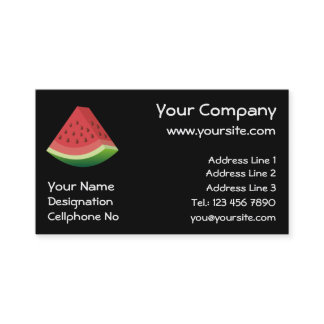 Watermelon Business Card Watermelon Business Card
