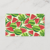 Watermelon Business Card (Back)
