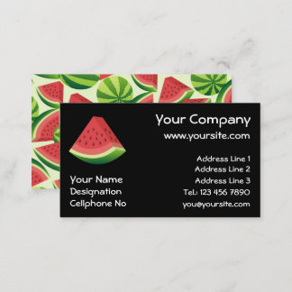 Watermelon Business Card