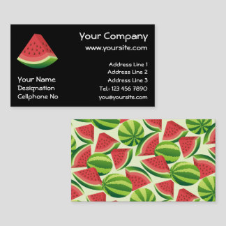 Watermelon Business Card