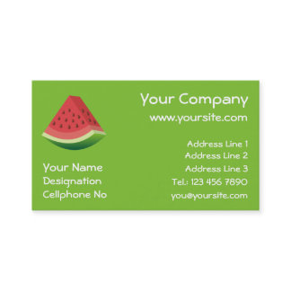 Watermelon Business Card Watermelon Business Card