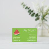 Watermelon Business Card (Standing Front)
