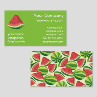 Watermelon Business Card