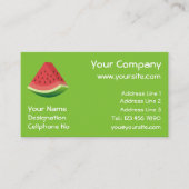 Watermelon Business Card (Front)