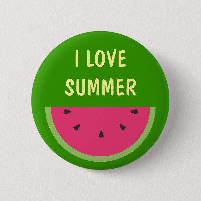 Watermelon Button (Front)