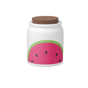 Watermelon Candy Jar