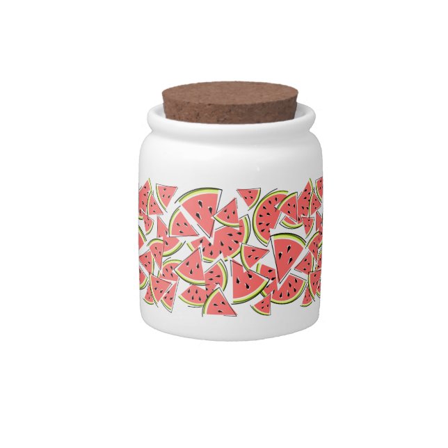 Watermelon candy jar (Front)