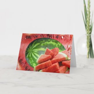Watermelon Card