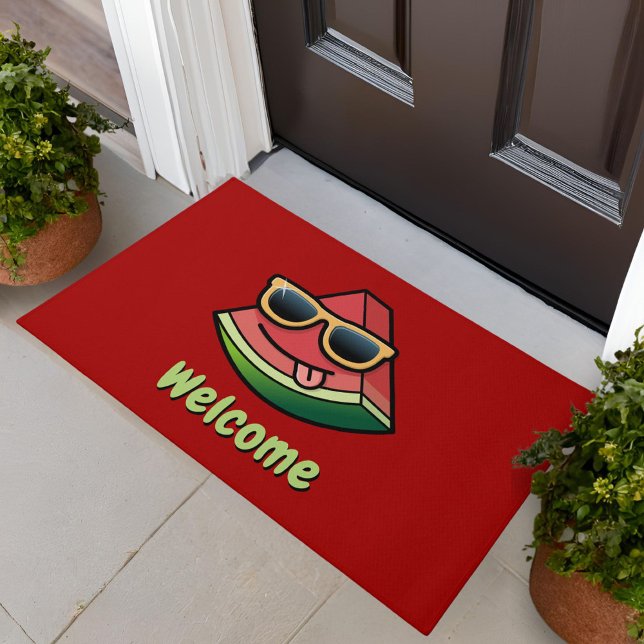 Watermelon Cartoon Doormat (Creator Uploaded)