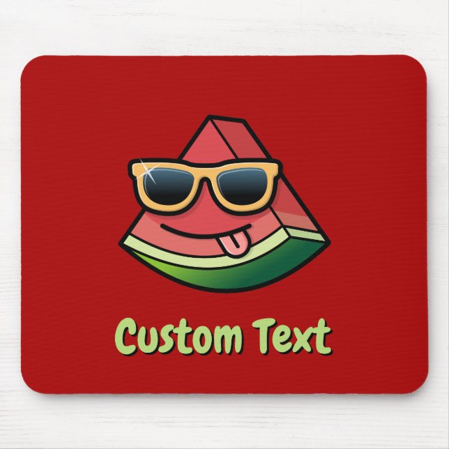 Watermelon Cartoon Mouse Pad (Front)
