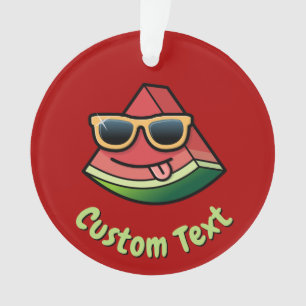 Watermelon Cartoon Ornament