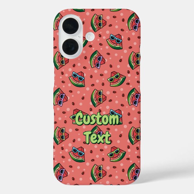 Watermelon Cartoon Pattern Case-Mate iPhone Case (Back)