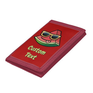 Watermelon Cartoon Tri-fold Wallet