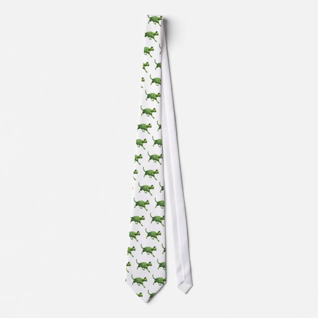 Watermelon Cat Neck Tie (Front)