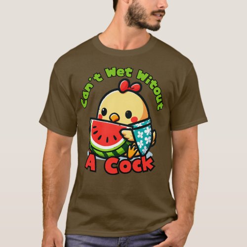 Watermelon chicken T_Shirt