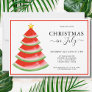 Watermelon Christmas In July Party  Invitation