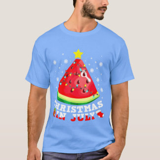Watermelon Christmasree Christmas In July boy T-Shirt
