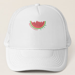 Watermelon City Trucker Hat