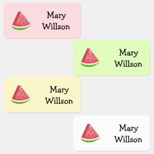 Watermelon Clothing Label for the kids