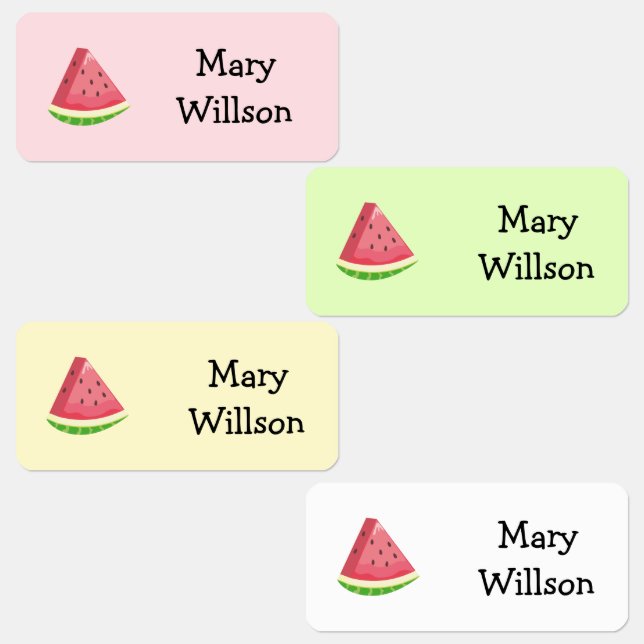 Watermelon Clothing Label for the kids (Group)
