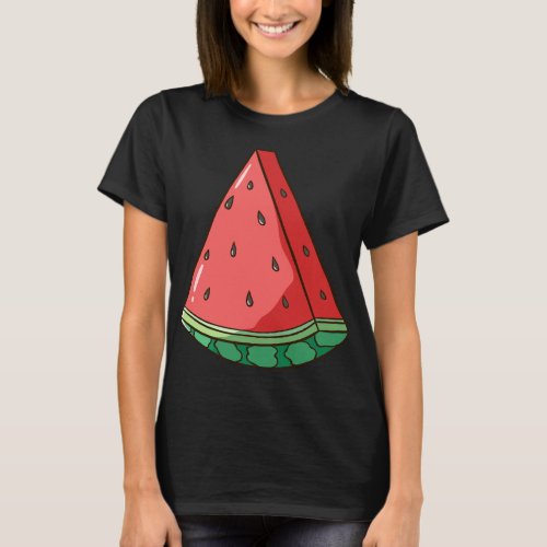 Watermelon Costume Fruit Lazy Halloween T_Shirt