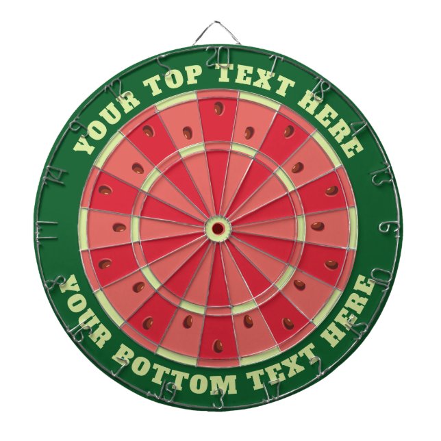 Watermelon Dart Board (Front)